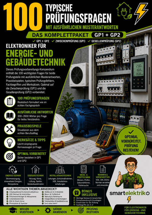 100 Typische Prüfungsfragen  GP1 +  GP2  Elektroniker für Energy und Gebäudetechnik