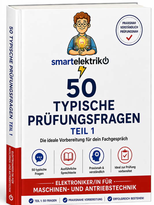 50-Typische-Prüfungsfragen - Gesellenprüfung (GP1)  für Elektroniker für Maschinen- und Antriebstechnik